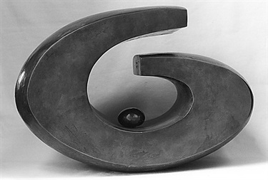 Gaye Porter, Custodia, bronze, 60 x 40 x 30 cm.