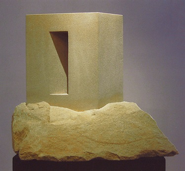 Campbell Robertson-Swann, Lost Cities 2005, sandstone, 62 x 76 x 47 cm. Courtesy of Defiance Gallery.