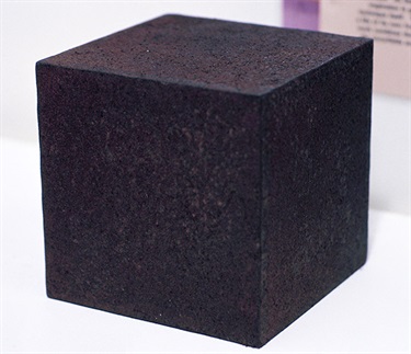 Rick Clise, Ball Bearing, welded mild steel, chromium steel, 15 x 15 x 15 cm.