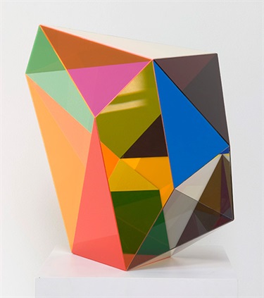 Gemma Smith, Boulder #1 (20), 2008, acrylic, 50 x 60 x 40 cm. Courtesy of Sarah Cottier Gallery.