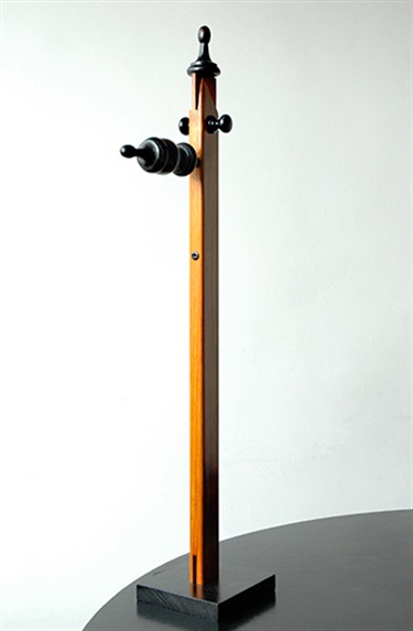 Stieg Persson, Pinocchio, 2008, wood, plastic, 68 x 18 x 12 cm. Courtesy of Anna Schwartz Gallery.