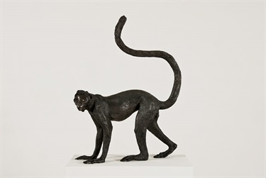 Lisa Roet, The Scout, Hosei, bronze, glass, 60 x 70 x 15 cm. Courtesy of Karen Woodbury Gallery.