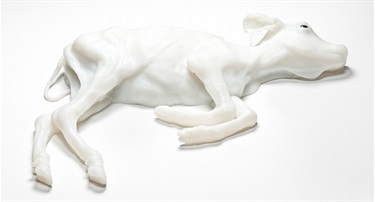Natalie Ryan, Still, silicone, 80 x 60 x 25 cm. Courtesy of Diane Tanzer Gallery.