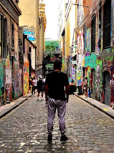 Oliver Fischmann, Man on Hosier, Yr 7, Cranbrook School