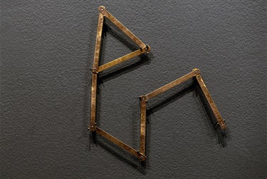 Sara Morawetz, To Measure the Stars (Brass Constellation Prototype II), 2023