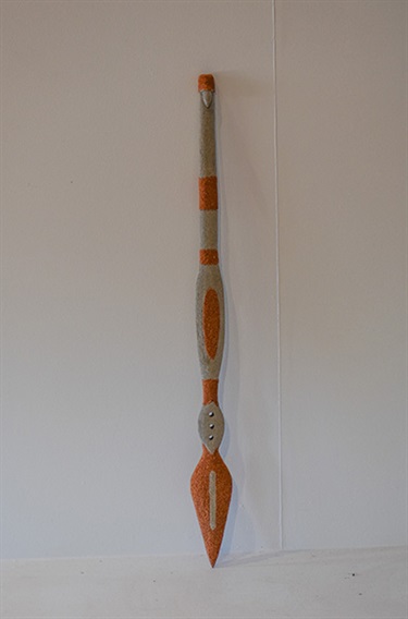 Elvis Bara and Jarren Wurramarrba, Contemporary Spears and Woomera